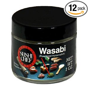 Sushi Chef Wasabi (Powdered Horseradish) jar 1oz