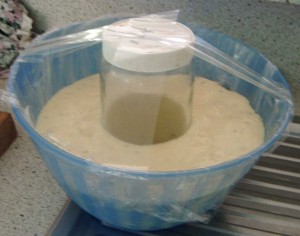 World of Wasabi Ice cream pudding set up