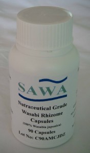 Biologically important Sawa® 100% Wasabia japonica Capsules - shown to kill cancer cells. The Asian Superfood in capsule form.