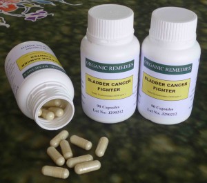 Bladder Cancer Capsules Take 3 with breakfast