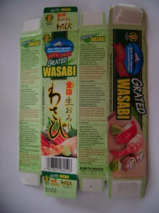 Kinjirushi Wasabi Outer Box