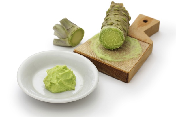 wasabi paste with root