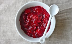 Wasabi Cranberry Sauce for Thanksgiving