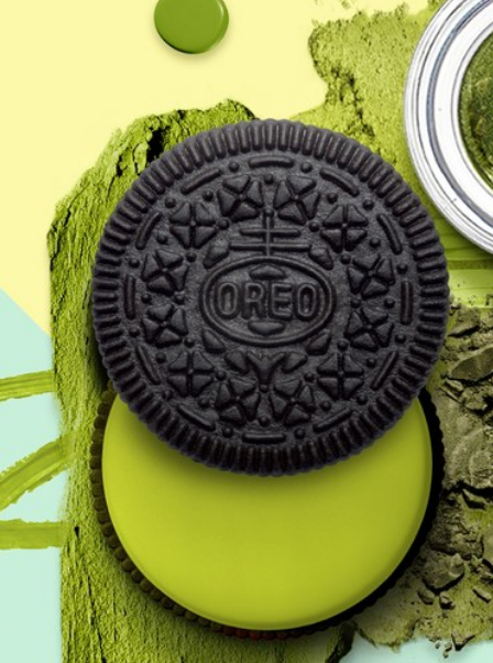Wasabi Oreo - nice green colour
